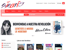 Tablet Screenshot of binariolibros.com